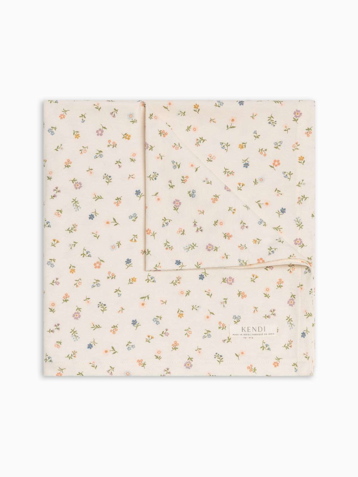 Swaddle Blanket - Petaline Floral / Fog + Fern Sale : Baby : Accessories : Swaddle Blankets : Nursery : Bedding : Blankets Kendi Swaddle Blanket - Petaline Floral / Fog | Colored Organics®
