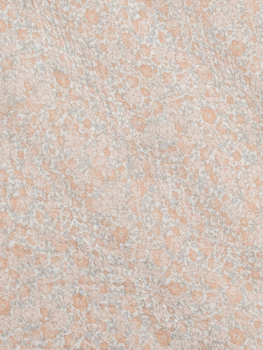 Muslin Swaddle Blanket - Belmont Floral / Shell + Powder Baby : Accessories : Swaddle Blankets : Nursery : Blankets KENDI by Colored Organics Muslin Swaddle Blanket - Belmont Floral | Colored Organics®