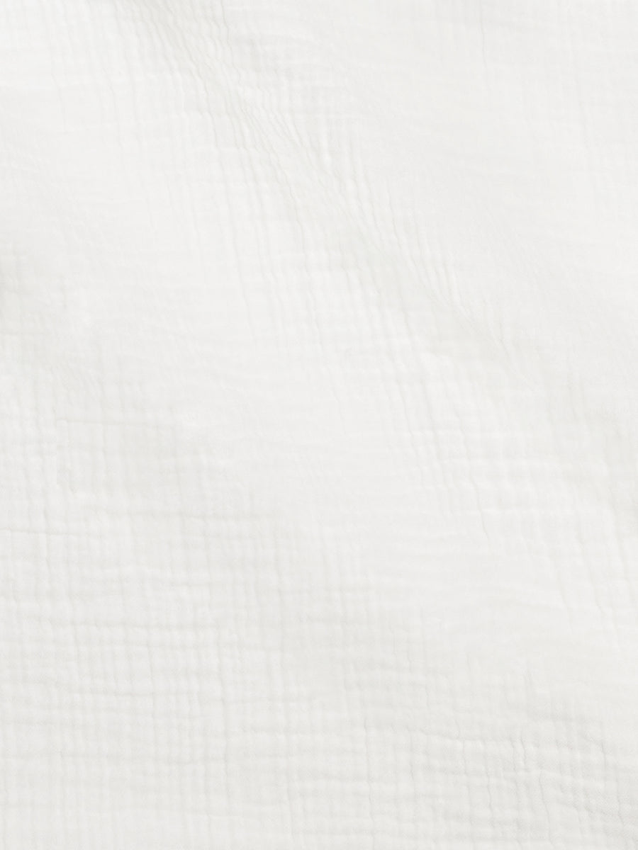 Muslin Swaddle Blanket - Coconut Baby : Accessories : Swaddle Blankets : Nursery : Blankets KENDI by Colored Organics Baby Muslin Swaddle Blanket - Coconut | Colored Organics®
