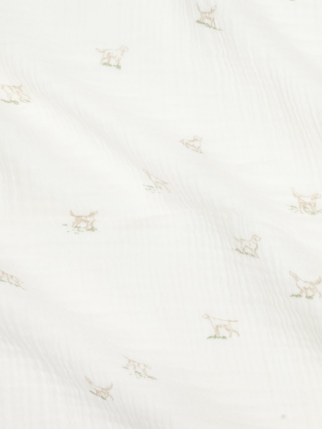 Muslin Swaddle Blanket - Field Dog Baby : Accessories : Swaddle Blankets : Nursery : Blankets KENDI by Colored Organics Muslin Swaddle Blanket | Colored Organics®