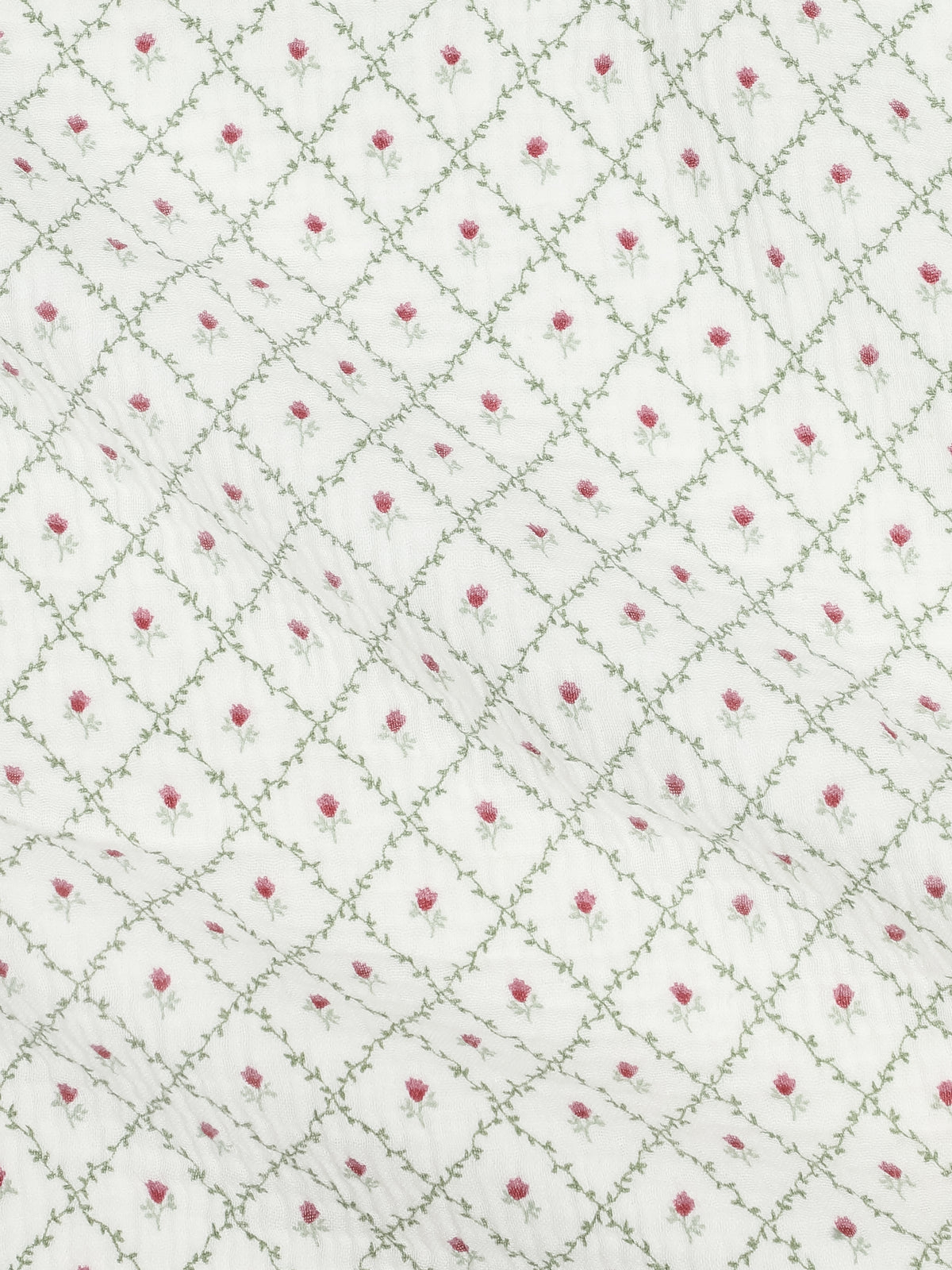 Muslin Swaddle Blanket - Hedge Floral Baby : Accessories : Swaddle Blankets : Nursery : Blankets KENDI by Colored Organics Muslin Swaddle Blanket | Colored Organics®