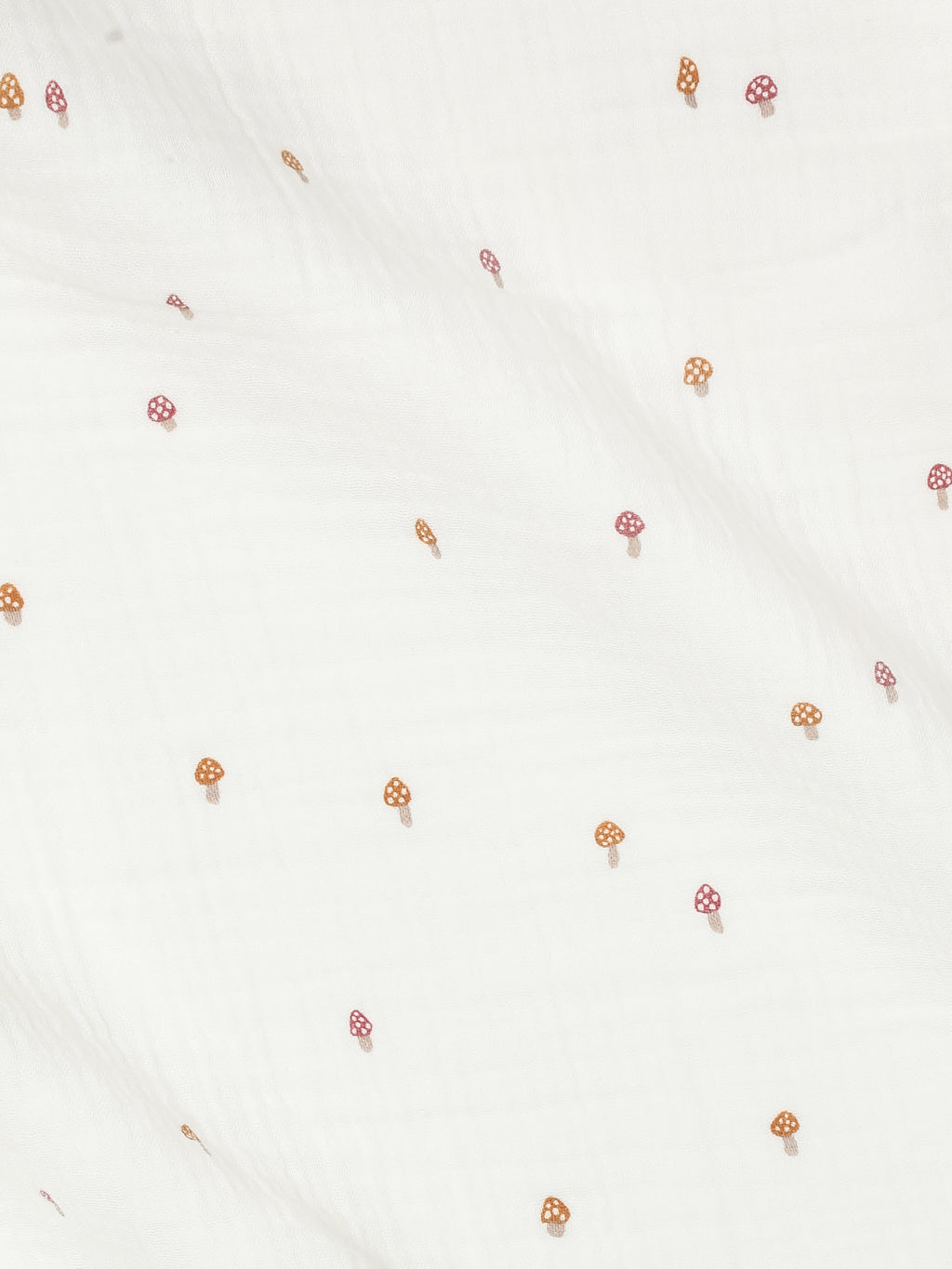 Muslin Swaddle Blanket - Mushroom Baby : Accessories : Swaddle Blankets : Nursery : Blankets KENDI by Colored Organics Muslin Swaddle Blanket | Colored Organics®