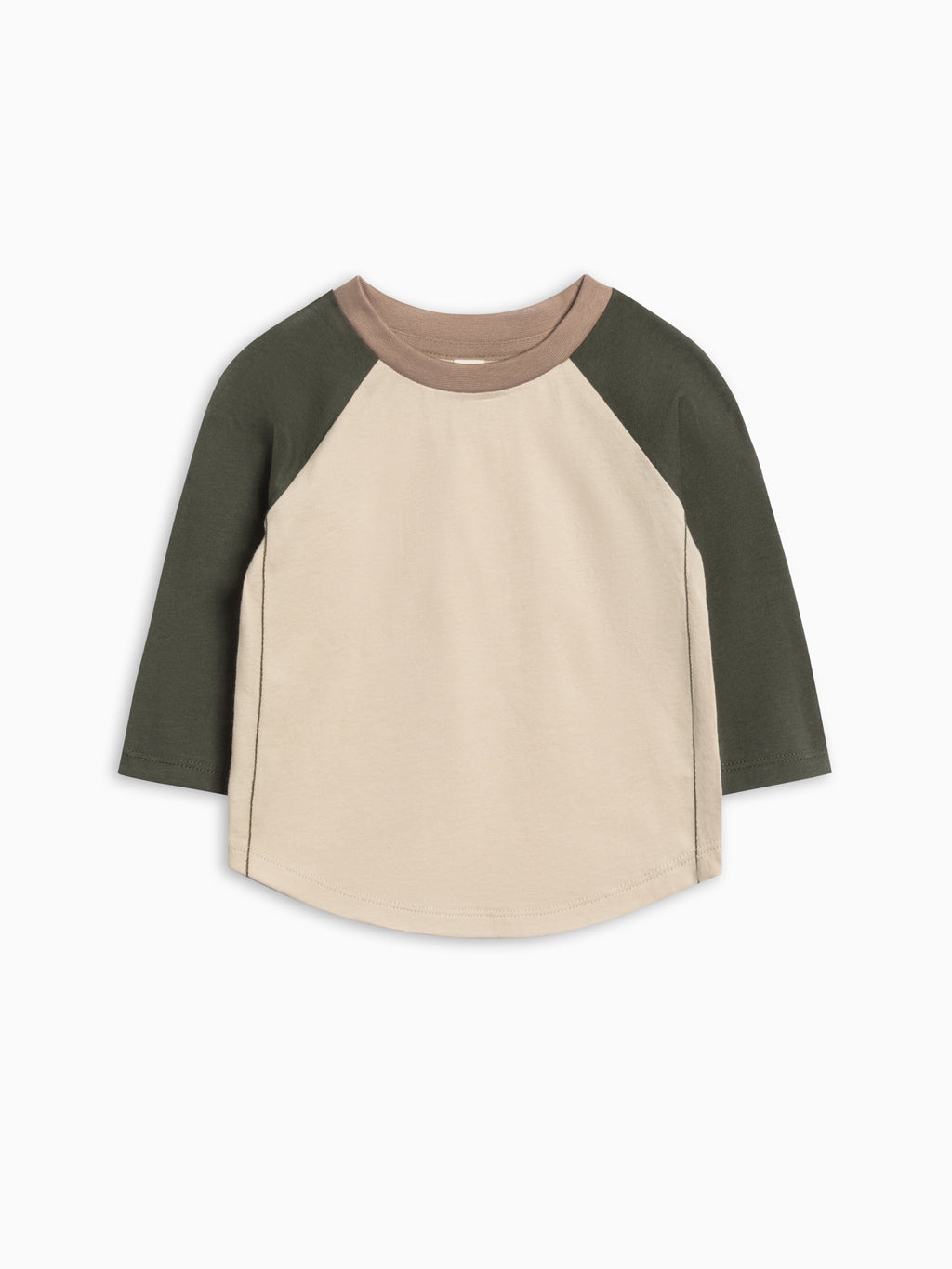 Louie Baseball Tee Sale : Baby-Kids : Tops : Tees : Long Sleeves Colored Organics Louie Baseball Tee for Babies and Kids | Colored Organics®