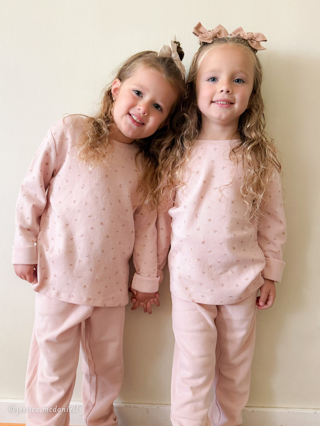 Mesa Waffle Knit Long Sleeve Top - Tilda Floral Baby-Kids : Tops : Shirts : Long Sleeves KENDI by Colored Organics Baby + Kids Mesa Waffle Knit Long | Colored Organics®