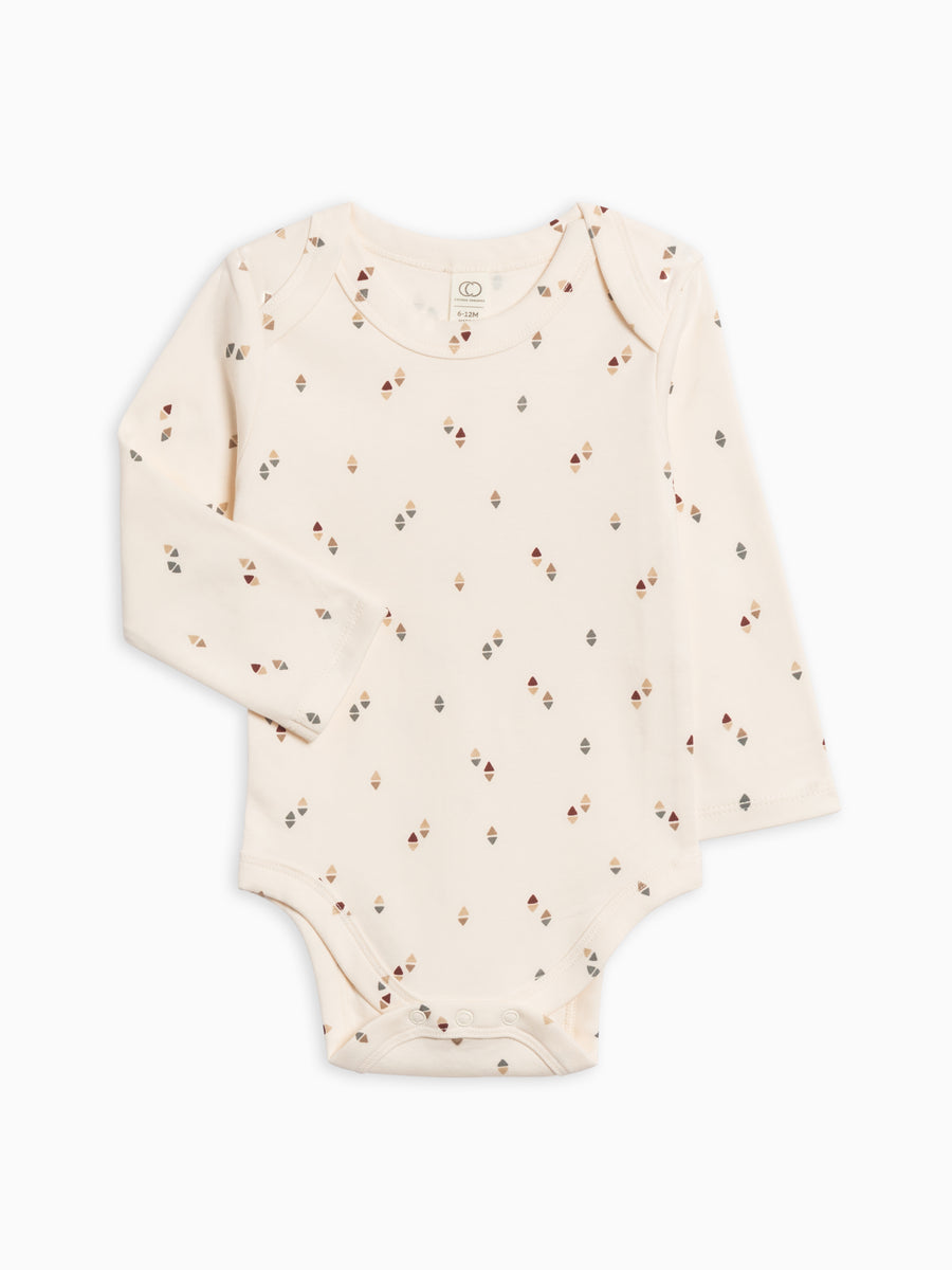 River Bodysuit Sale : Baby : One Pieces : Bodysuits : Long Sleeves Colored Organics River Bodysuit for Babies and Kids | Colored Organics®