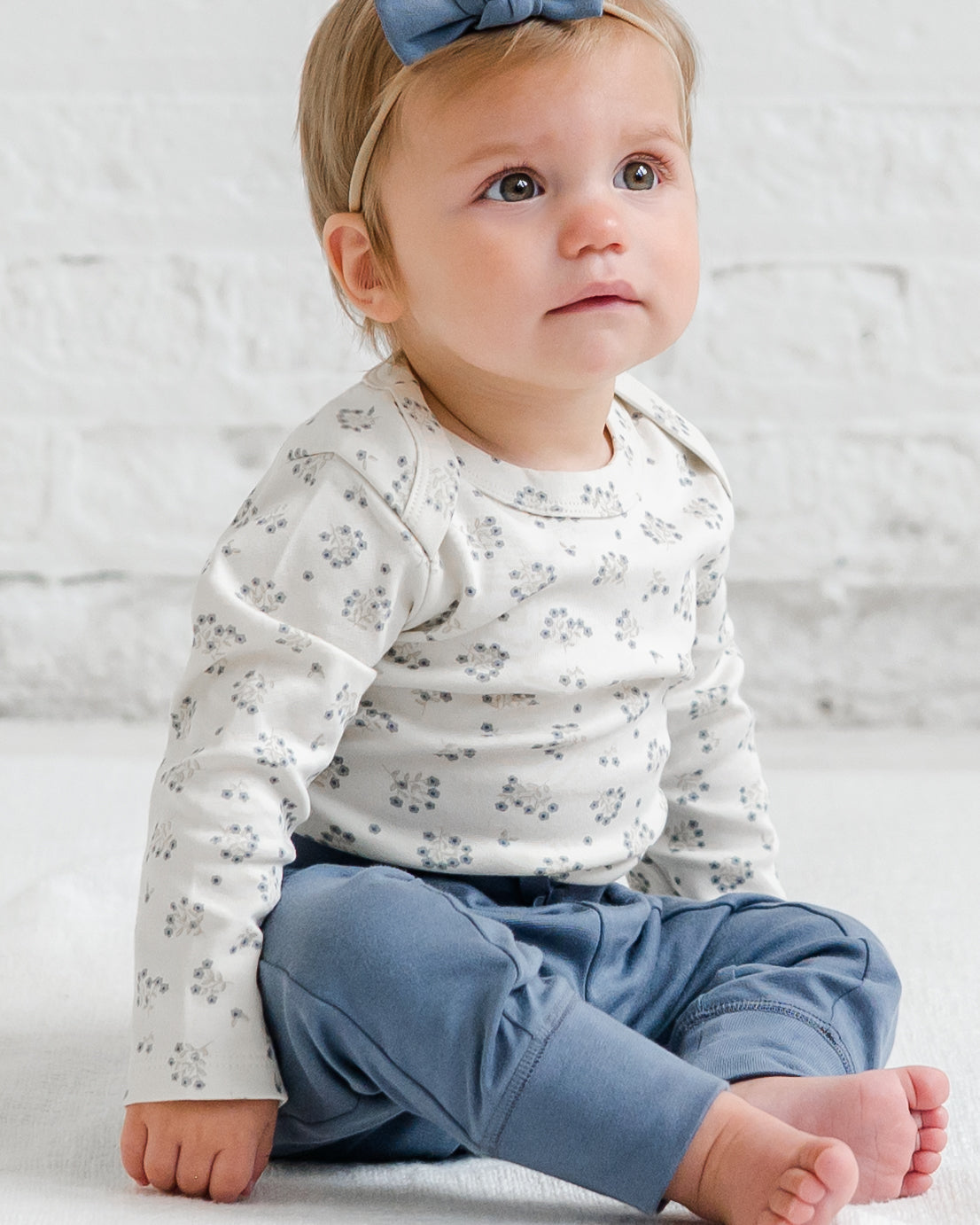 River Bodysuit Sale : Baby : One Pieces : Bodysuits : Long Sleeves Colored Organics River Bodysuit for Babies and Kids | Colored Organics®