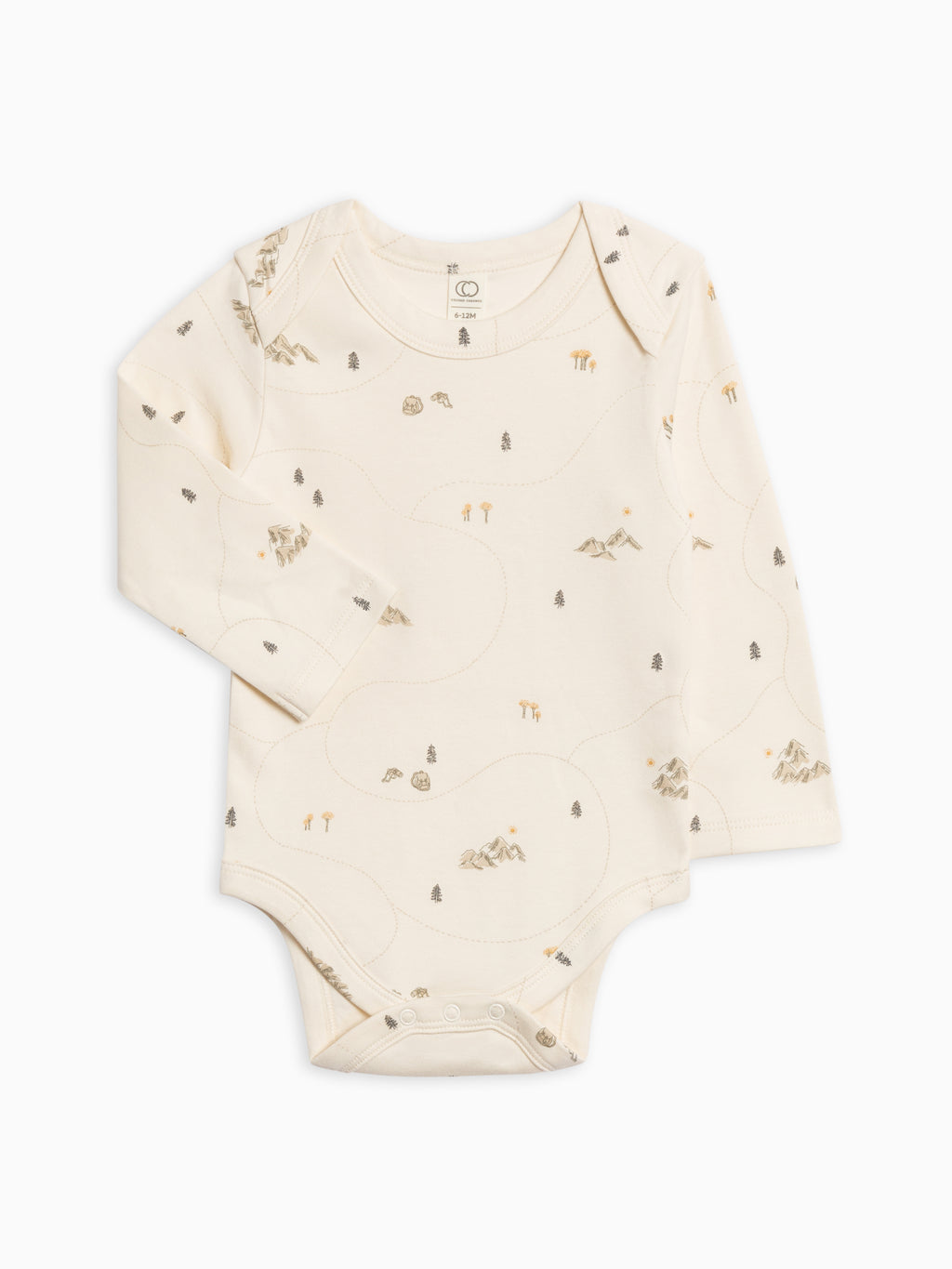 River Bodysuit Sale : Baby : One Pieces : Bodysuits : Long Sleeves Colored Organics River Bodysuit for Babies and Kids | Colored Organics®