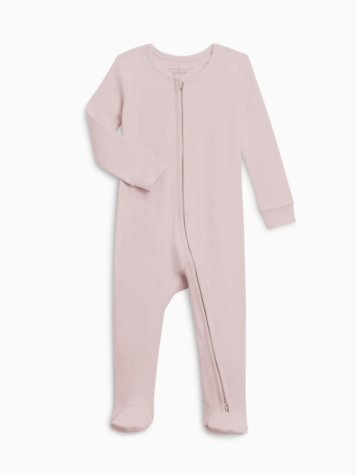 Classic Peyton Zipper Sleeper Baby : One Pieces : Sleepers : Long Sleeves Colored Organics Organic Peyton Zipper Footed Sleeper | Colored Organics®
