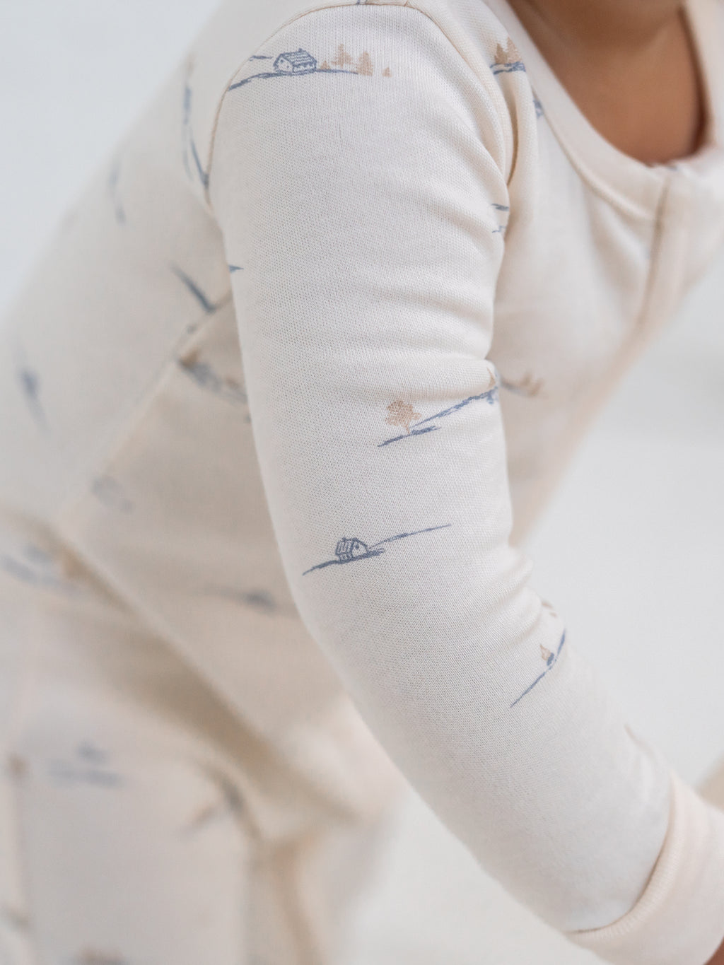 Peyton Zipper Sleeper - Hearthside Baby : One Pieces : Sleepers : Long Sleeves KENDI by Colored Organics Peyton Zipper Sleeper for Baby | Colored Organics®