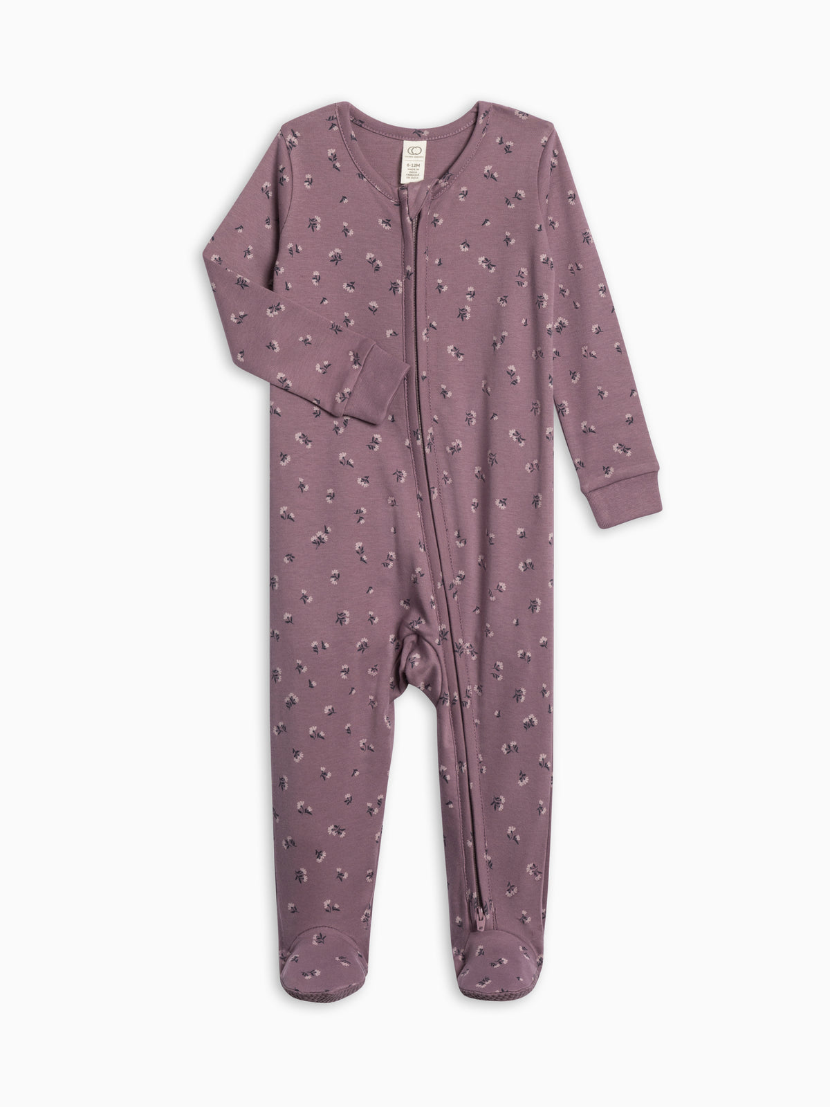 Peyton Zipper Sleeper Sale : Baby : One Pieces : Sleepers : Long Sleeves Colored Organics Peyton Zipper Sleeper for Baby | Colored Organics®