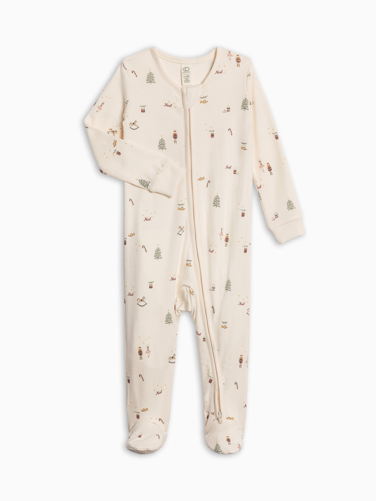 Peyton Zipper Sleeper Sale : Baby : One Pieces : Sleepers : Long Sleeves Colored Organics Peyton Zipper Sleeper for Baby | Colored Organics®