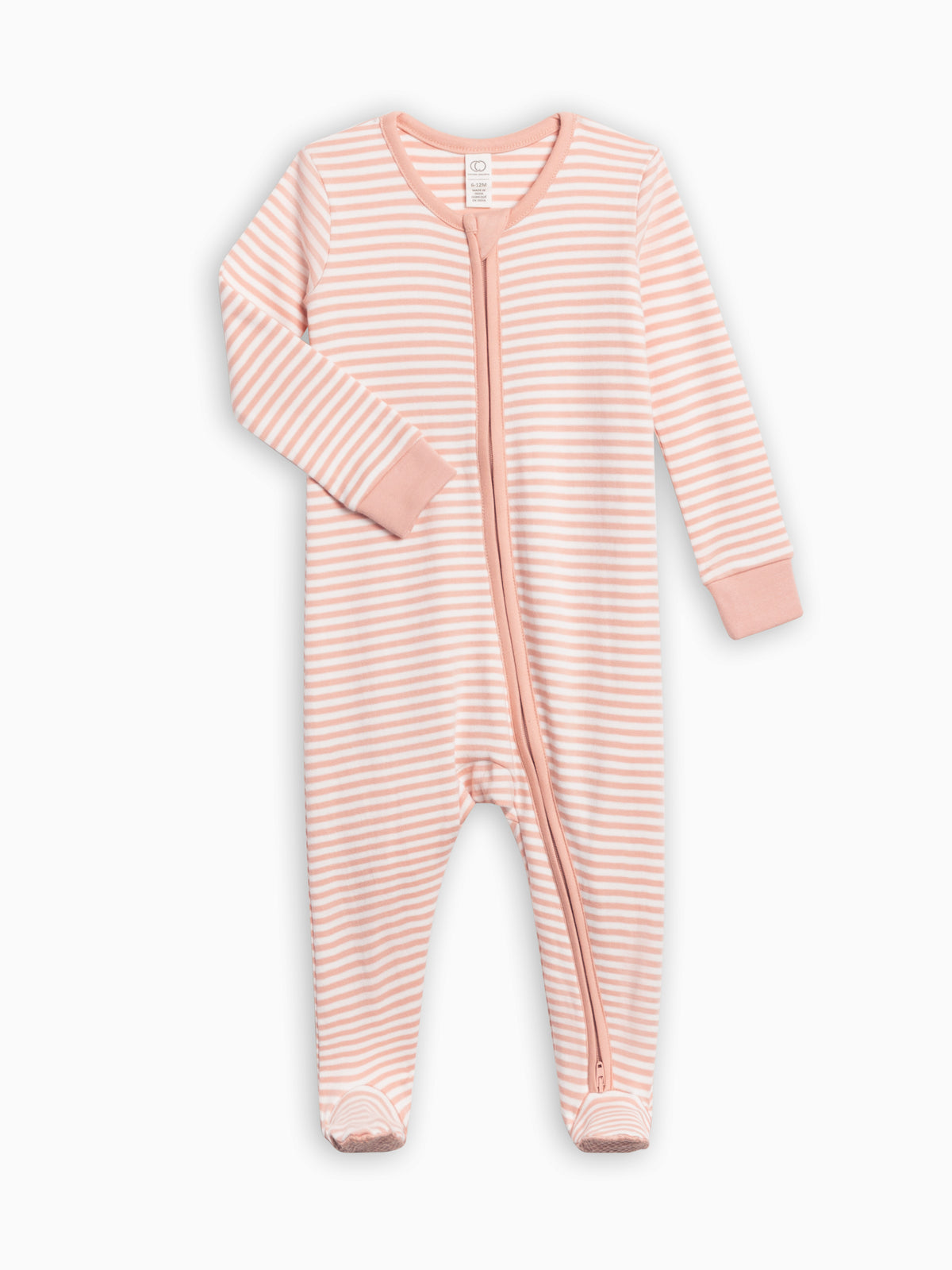 Peyton Zipper Sleeper Sale : Baby : One Pieces : Sleepers : Long Sleeves Colored Organics Peyton Zipper Sleeper for Baby | Colored Organics®