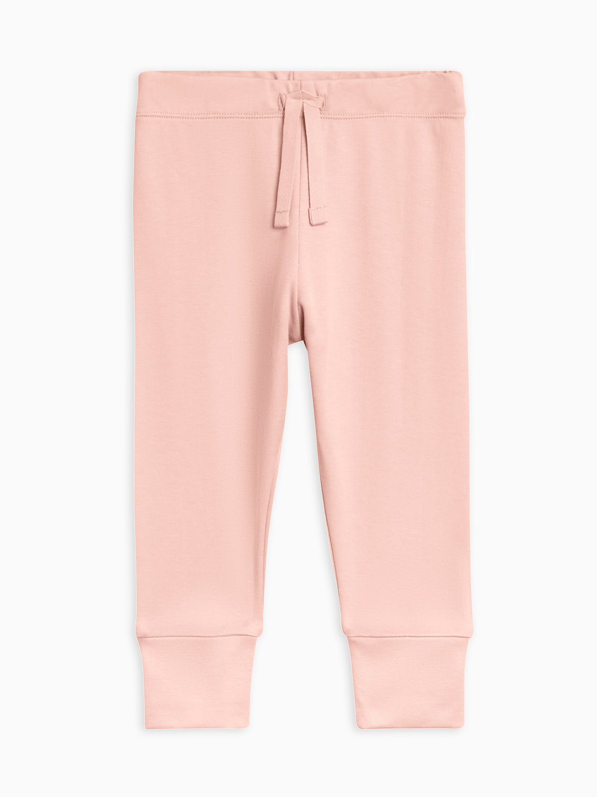 Atlas Lightweight Toddler Jogger - Ballet Kids : Bottoms : Joggers Kendi Organic Cotton Kids Atlas Joggers | Colored Organics®