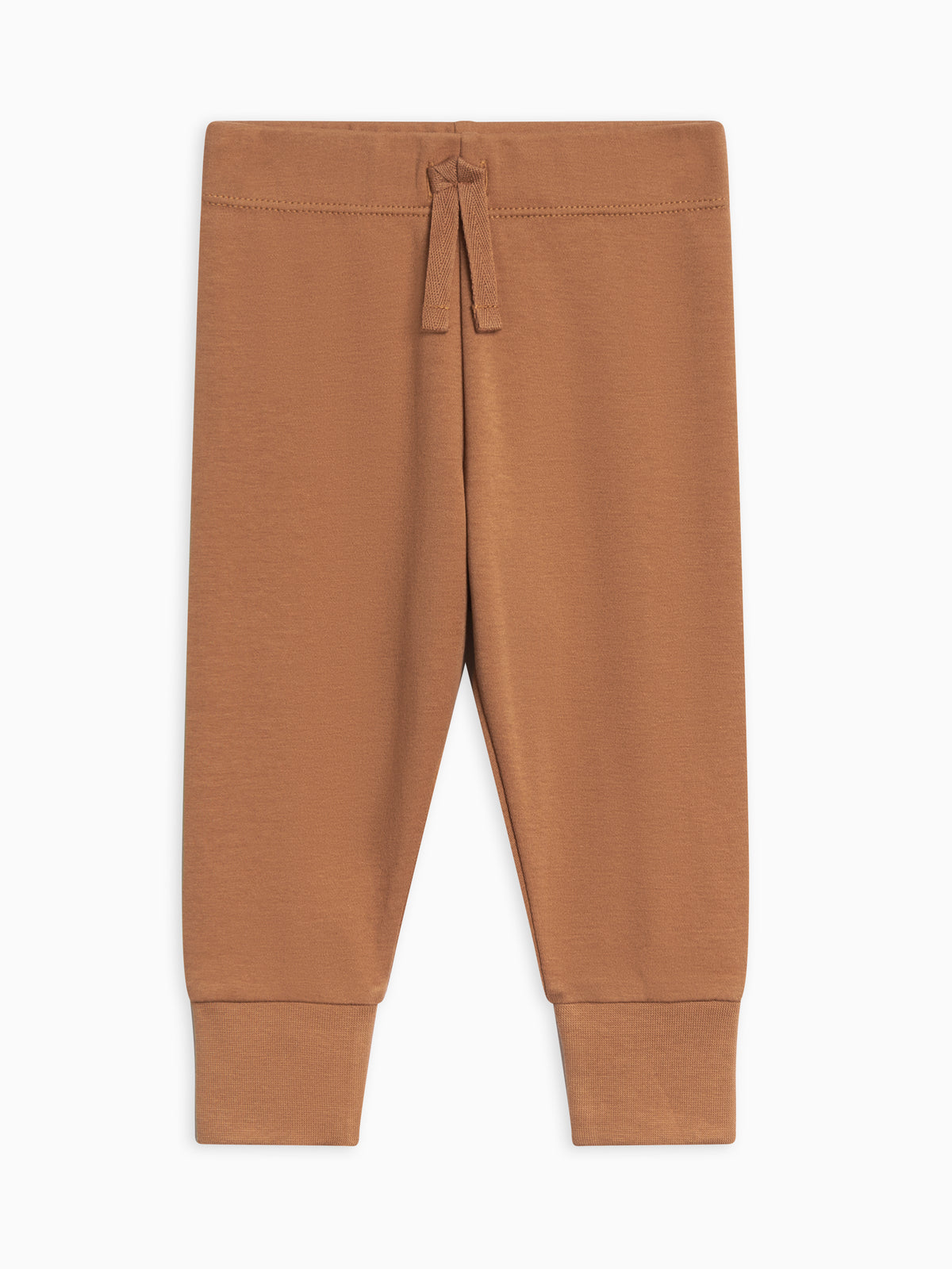 Atlas Lightweight Toddler Jogger - Chai Kids : Bottoms : Joggers Kendi Organic Cotton Kids Atlas Joggers | Colored Organics®