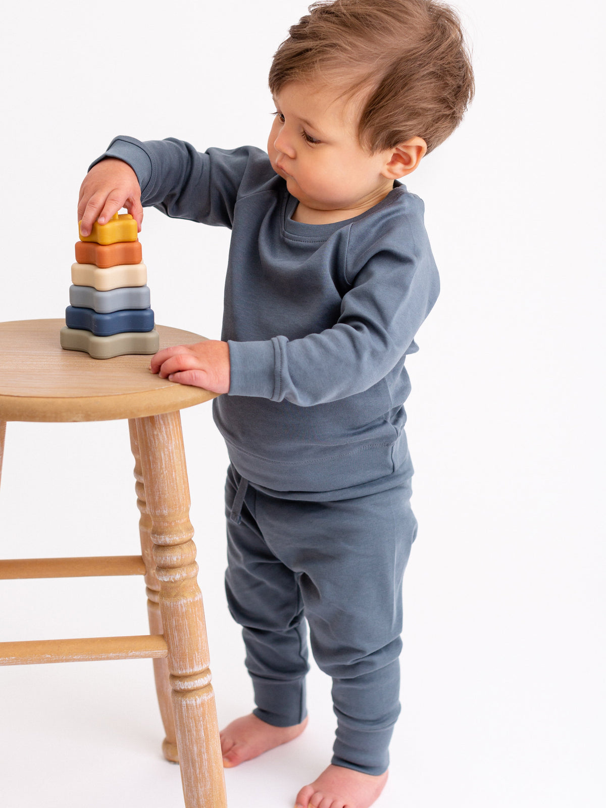 Classic Toddler Lightweight Cruz Jogger - Discontinued Kids : Bottoms : Joggers Colored Organics Classic Toddler Lightweight Cruz Jogger | Colored Organics®
