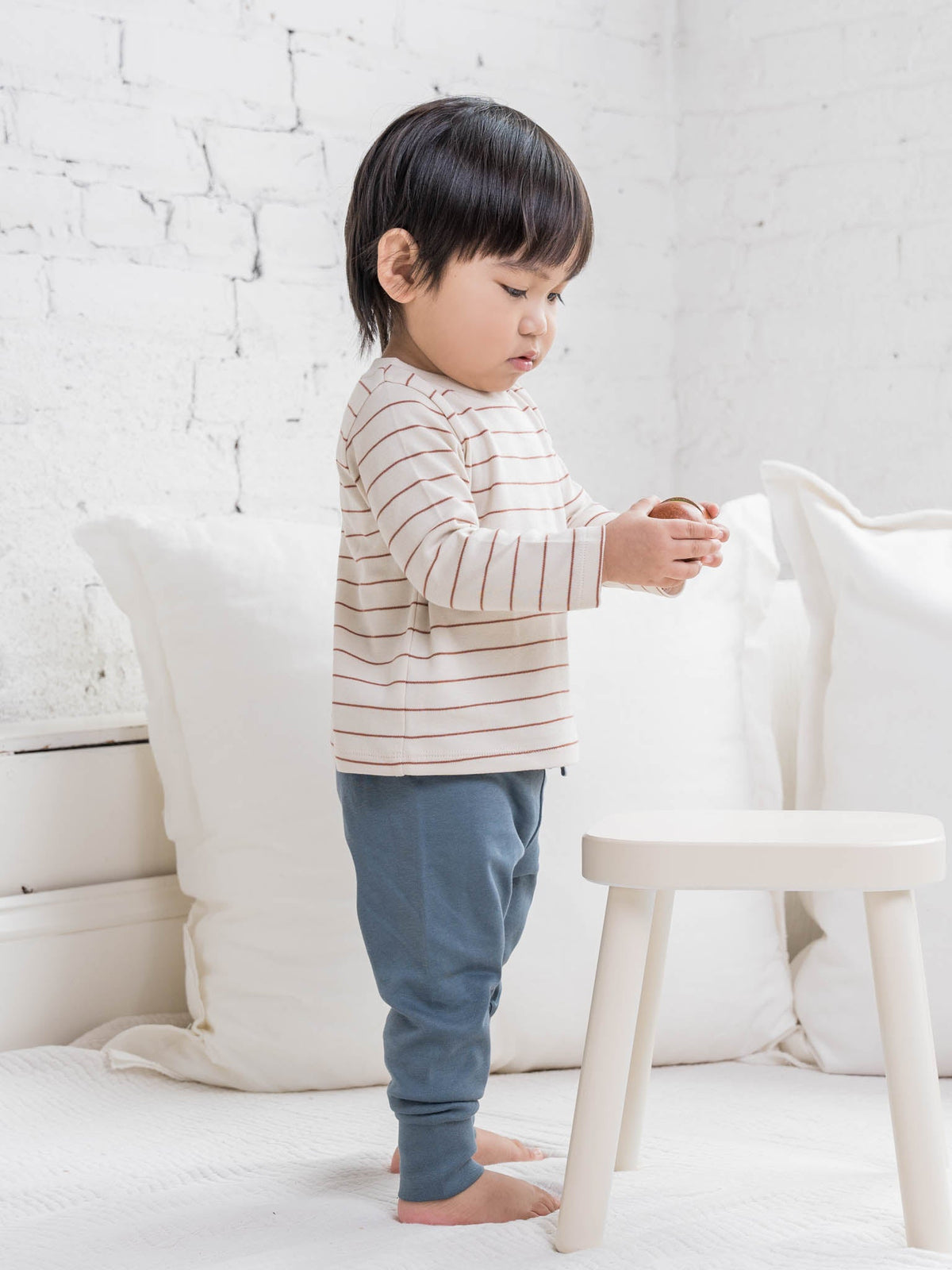 Classic Toddler Lightweight Cruz Jogger - Discontinued Kids : Bottoms : Joggers Colored Organics Classic Toddler Lightweight Cruz Jogger | Colored Organics®