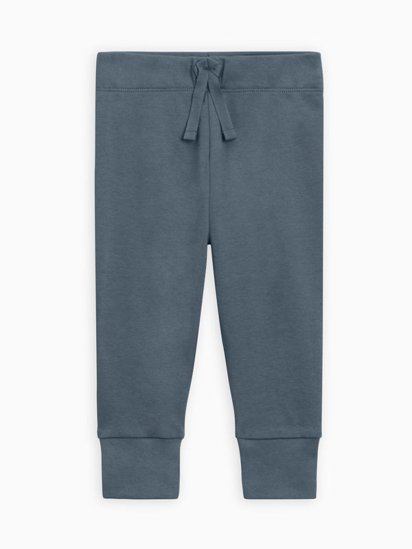 Atlas Lightweight Toddler Jogger - Harbor Kids : Bottoms : Joggers Kendi Organic Cotton Kids Atlas Joggers | Colored Organics®