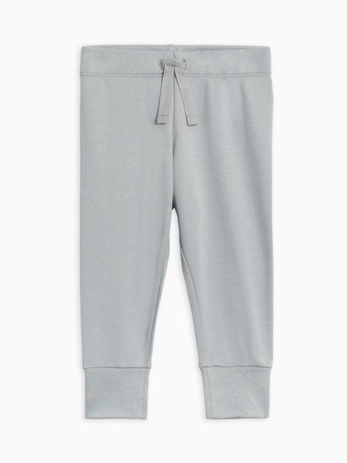 Atlas Lightweight Toddler Jogger - Mist Kids : Bottoms : Joggers Kendi Organic Cotton Kids Atlas Joggers | Colored Organics®