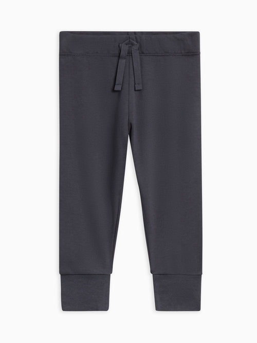 Atlas Lightweight Toddler Jogger - Navy Kids : Bottoms : Joggers Kendi Organic Cotton Kids Atlas Joggers | Colored Organics®