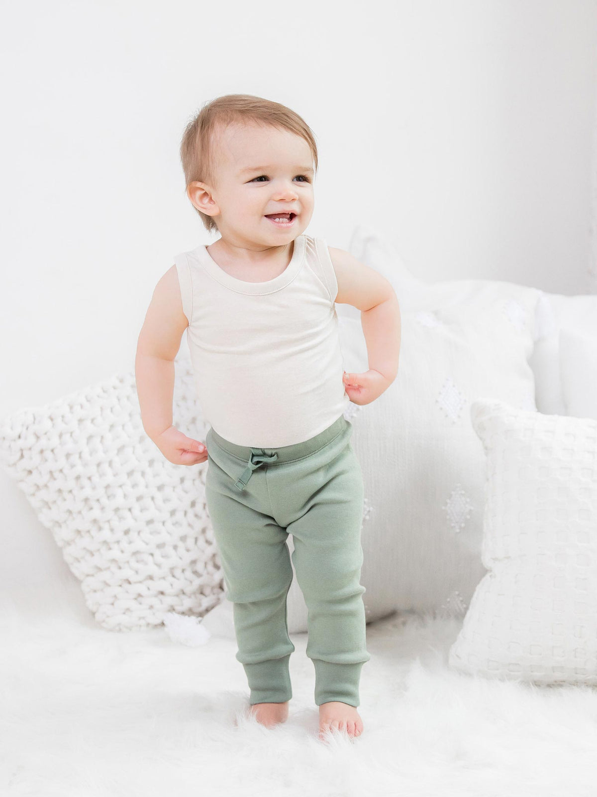Classic Toddler Lightweight Cruz Jogger - Discontinued Kids : Bottoms : Joggers Colored Organics Classic Toddler Lightweight Cruz Jogger | Colored Organics®