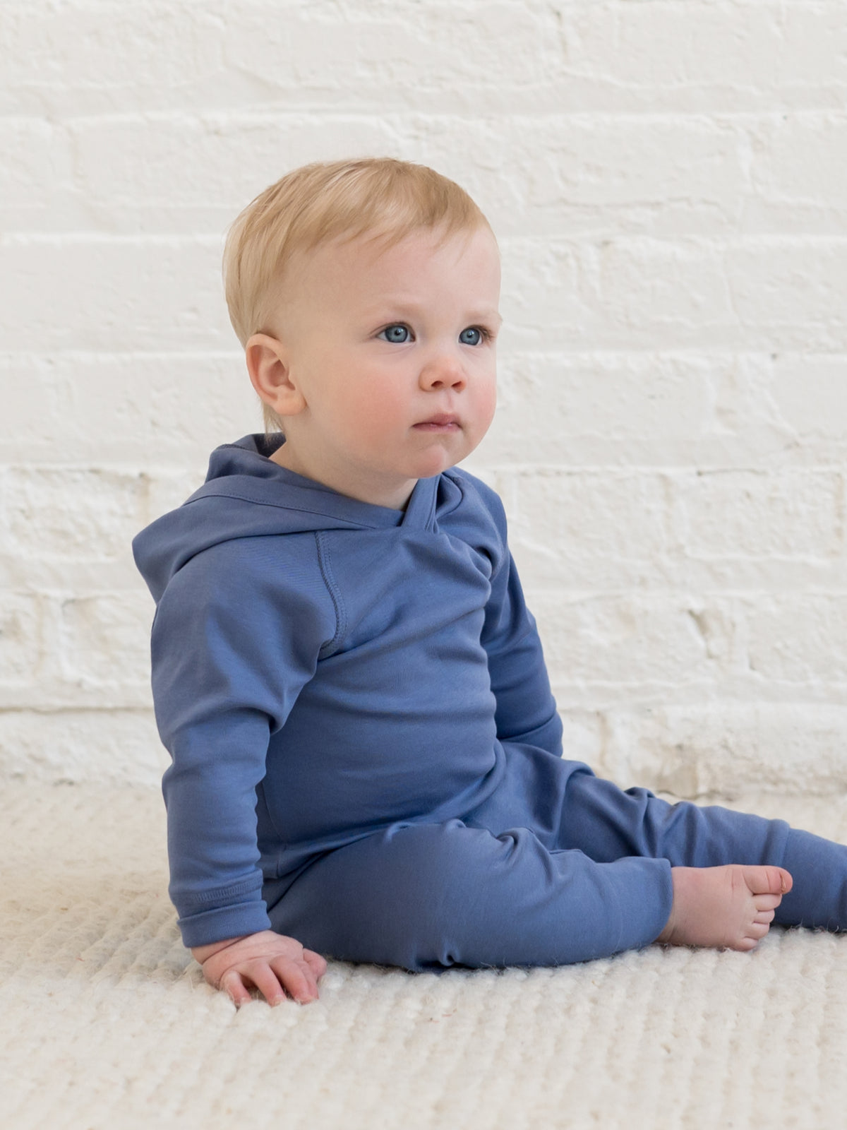 Madison Hooded Lightweight Pullover Sale : Baby-Kids : Tops : Hoodies : Long Sleeves Colored Organics Baby Madison Hooded Lightweight Pullover | Colored Organics®