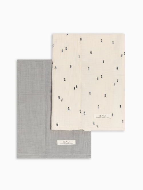 2-Pack Muslin Burp Cloths Sale : Baby : Gear : Burp Cloths : Feeding Kendi 2-Pack Muslin Burp Cloths for Baby | Colored Organics®