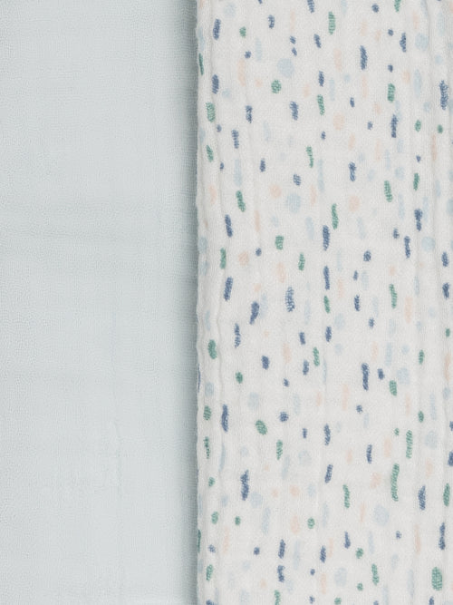 2-Pack Muslin Burp Cloths - Pinehurst + Powder