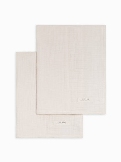 2-Pack Muslin Burp Cloths Sale : Baby : Gear : Burp Cloths : Feeding KENDI by Colored Organics 2-Pack Muslin Burp Cloths for Baby | Colored Organics®