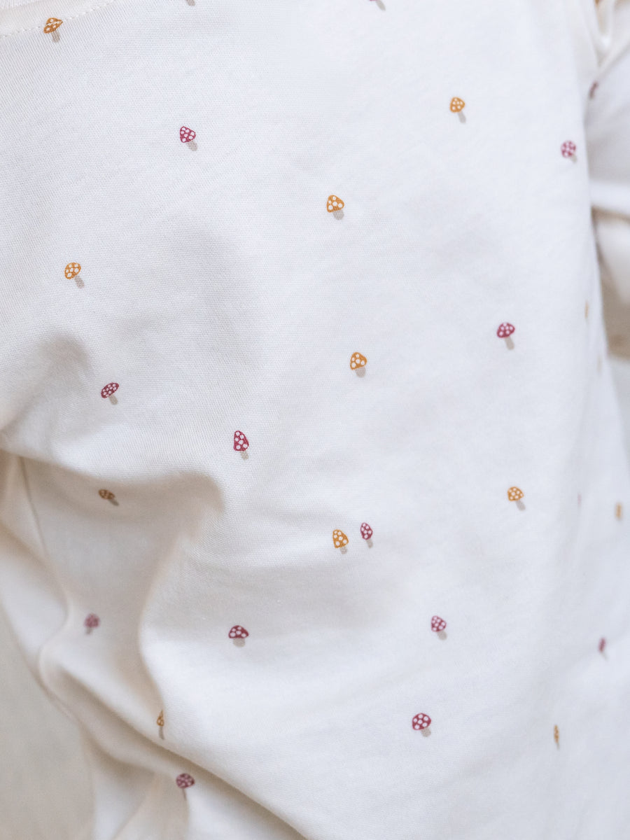 Turk Long Sleeve Crew - Mushroom Baby-Kids : Tops : Tees : Long Sleeves KENDI by Colored Organics Turk Long Sleeve Crew for Baby + Kids | Colored Organics®
