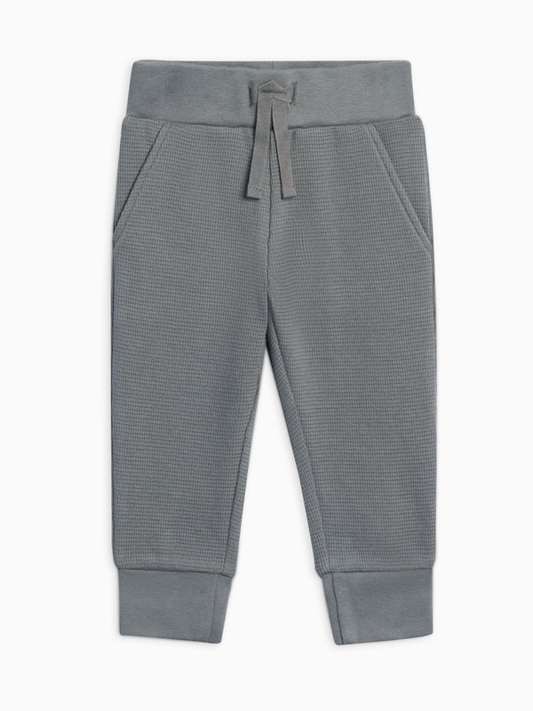 Nelson Waffle Knit Jogger Sale : Baby-Kids : Bottoms : Joggers KENDI by Colored Organics Nelson Waffle Knit Jogger for Baby | Colored Organics®