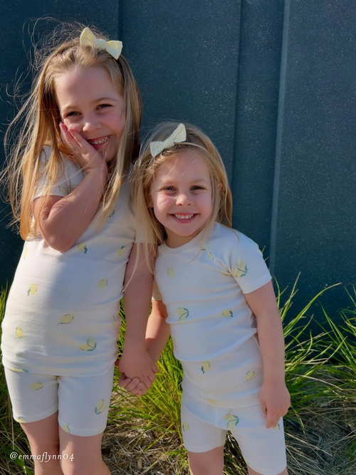 2-Piece Short Sleeve Jammie Set Sale : Baby-Kids : Jammie : Short Sleeves Colored Organics 2-Piece Short Sleeve Jammie Set for Baby | Colored Organics®