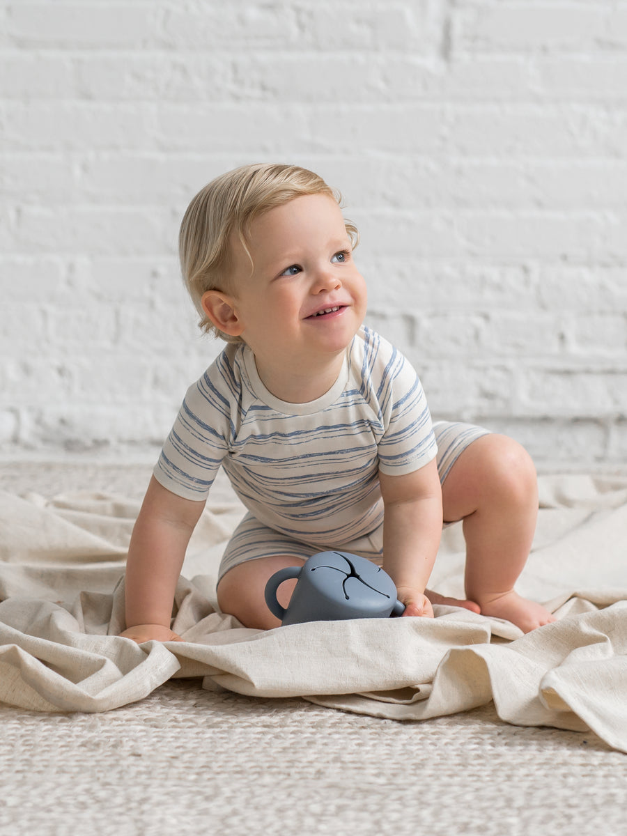 2-Piece Short Sleeve Jammie Set Sale : Baby-Kids : Jammie : Short Sleeves Colored Organics 2-Piece Short Sleeve Jammie Set for Baby | Colored Organics®