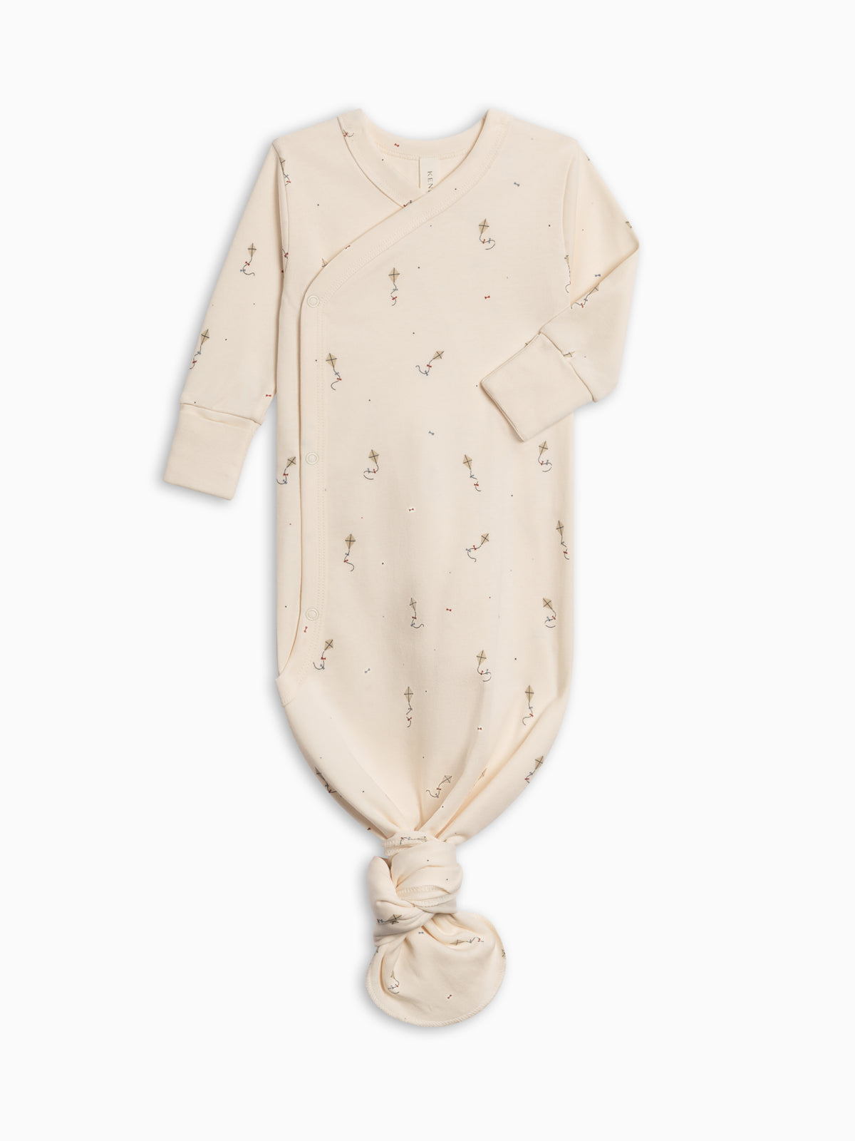 Indy Kimono Gown - Kite / Dune + Barn Baby : One Pieces : Gowns : Long Sleeves Kendi PRE ORDER Indy Kimono Gown - Kite / | Colored Organics®
