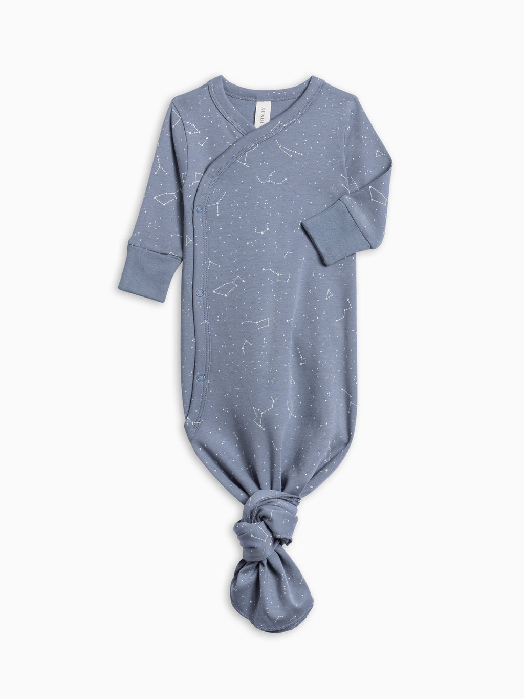 Organic Infant Boy Winter Gown and Hat Set Baby : Virtual Bundle KENDI by Colored Organics Organic Infant Boy Winter Gown and Hat | Colored Organics®