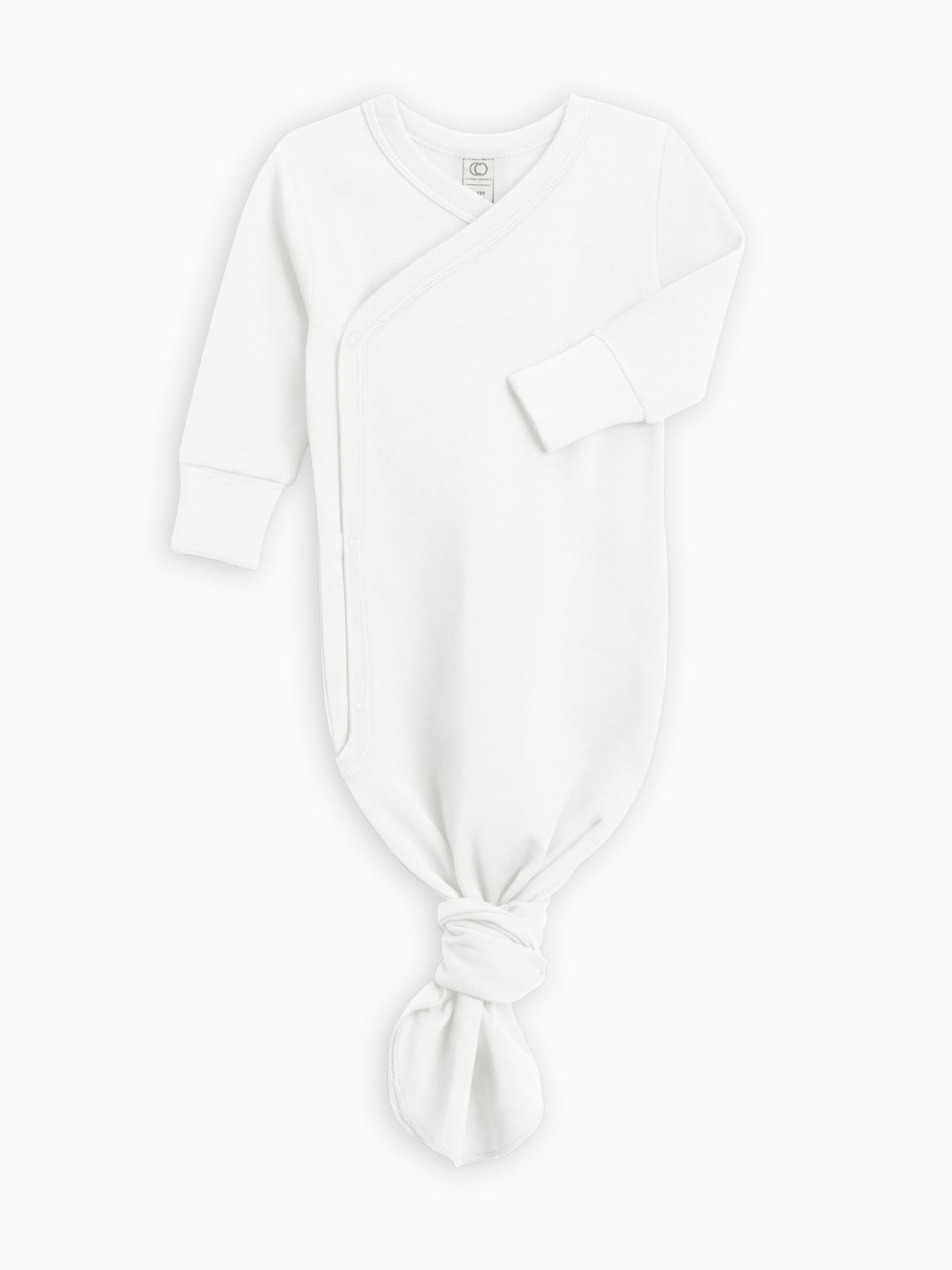 Classic Indy Kimono Gown Baby : One Pieces : Gowns : Long Sleeves Colored Organics Organic Indy Kimono Gown for Newborns | Colored Organics®