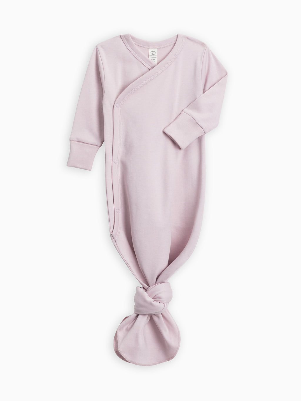 Classic Indy Kimono Gown Baby : One Pieces : Gowns : Long Sleeves Colored Organics Organic Indy Kimono Gown for Newborns | Colored Organics®
