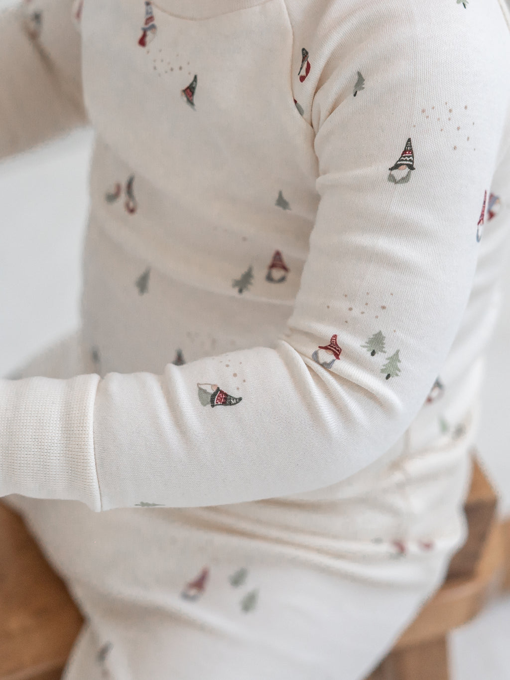 2 Piece Long Sleeve Jammie Set - Gnome