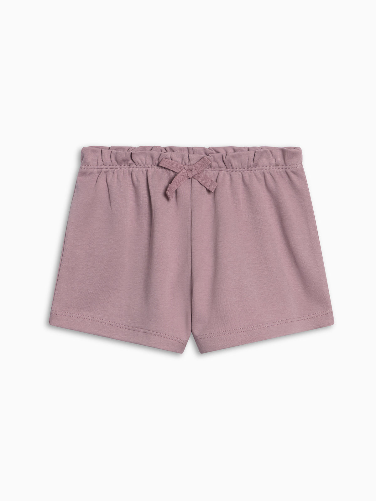 Fay Ruffle Waist Shorts - Fog Kids : Bottoms : Shorts Kendi Fay Ruffle Waist Shorts - Fog for Baby | Colored Organics®