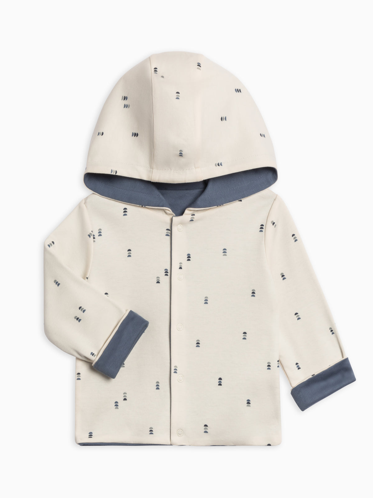 Taylor Reversible Jacket Sale : Baby : Tops : Hoodies : Long Sleeves KENDI by Colored Organics Taylor Reversible Jacket for Baby | Colored Organics®