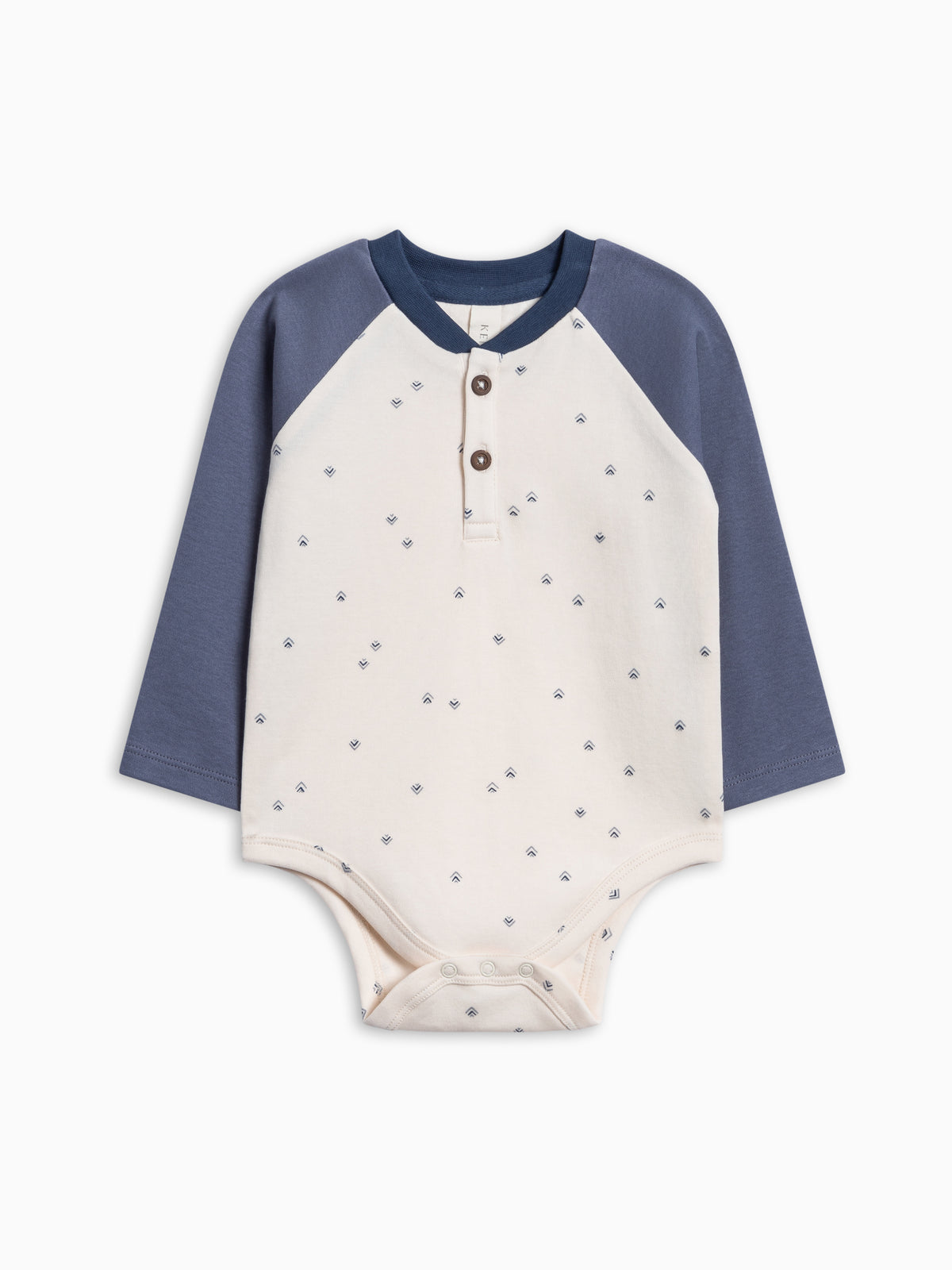Lucas Raglan Henley Bodysuit - Fireside