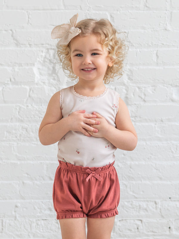June Bloomers - Barn Baby : Bottoms : Shorts Kendi PRE ORDER June Bloomers - Barn for Baby | Colored Organics®