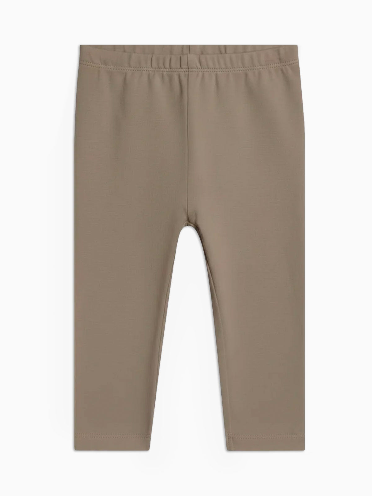 Jay Leggings - Taupe Baby-Kids : Bottoms : Leggings KENDI by Colored Organics Jay Leggings for Babies and Kids | Colored Organics®