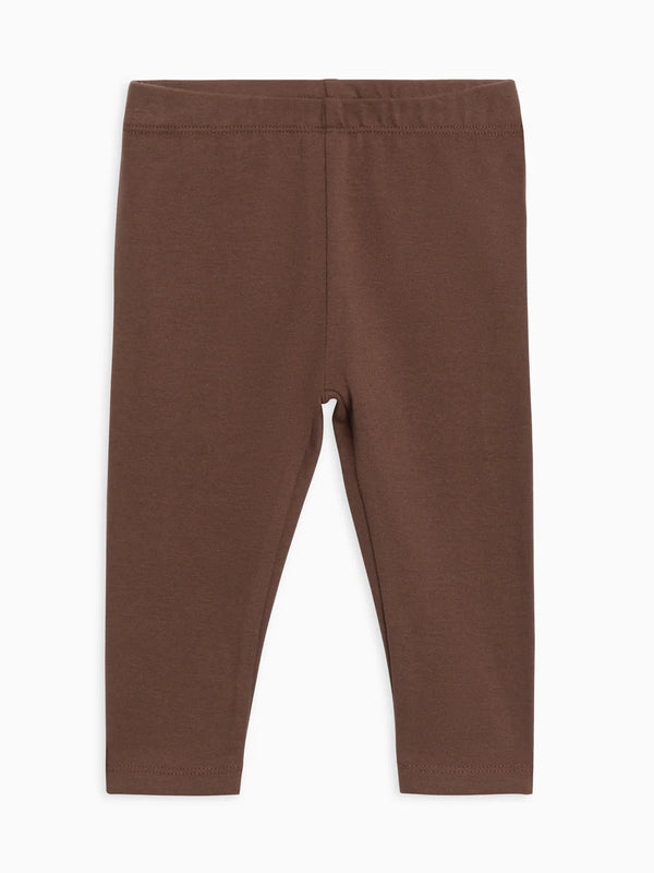 Jay Leggings - Chestnut Baby-Kids : Bottoms : Leggings KENDI by Colored Organics Jay Leggings for Babies and Kids | Colored Organics®