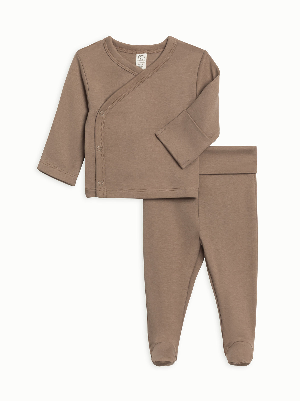Riley 2 Piece Kimono Top and Pant Set - Woodford