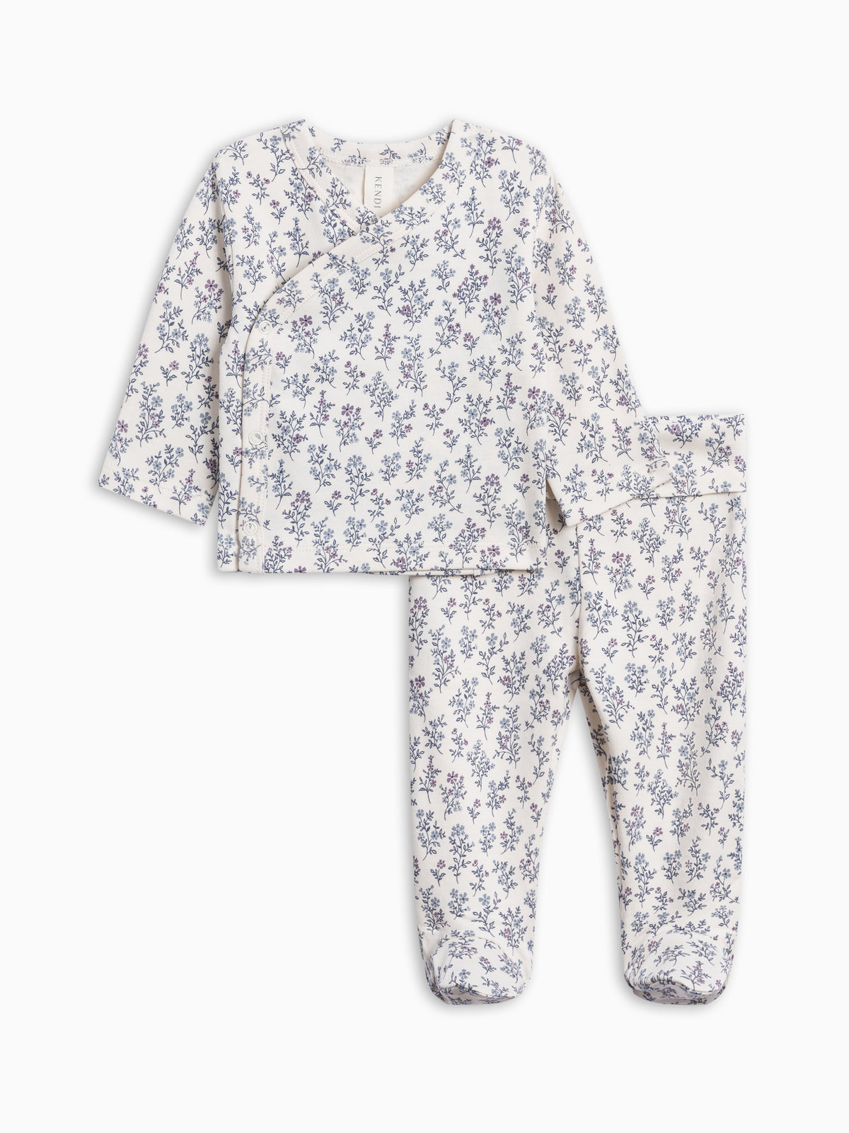 Riley 2 Piece Kimono Top and Pant Set - Winona Floral