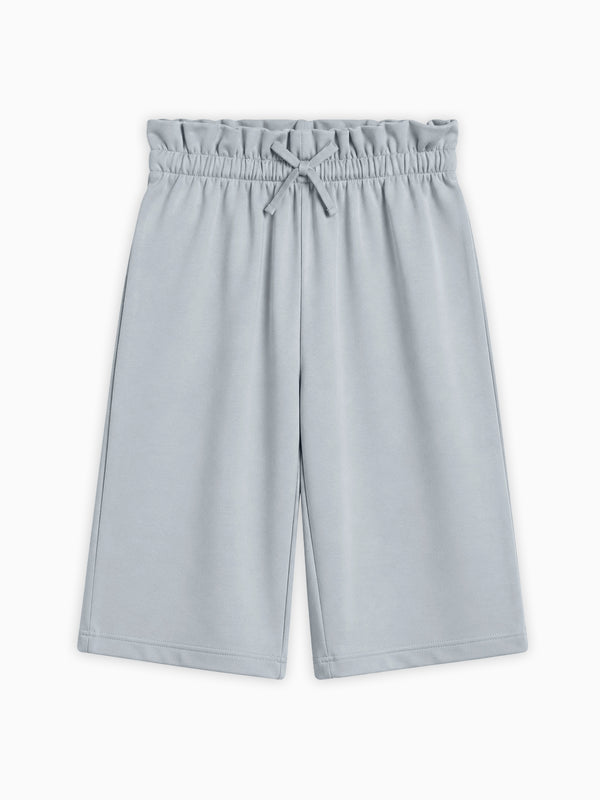 Mari Ruffle Waist Pants - Mist Baby-Kids : Bottoms : Pants Colored Organics Mari Ruffle Waist Pants for Baby | Colored Organics®