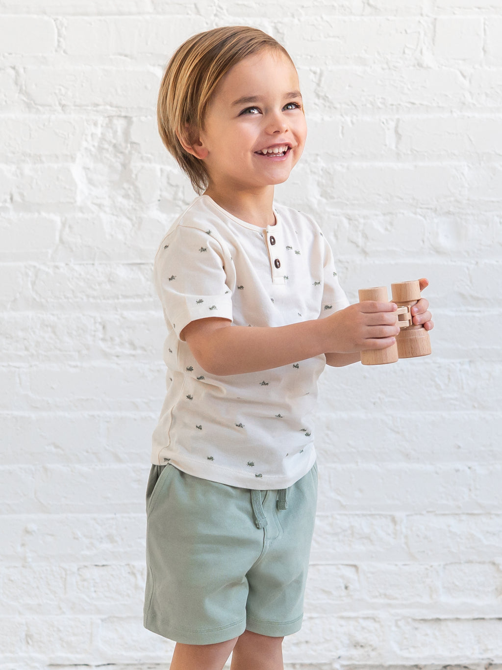 Dane Shorts - Mint Baby-Kids : Bottoms : Shorts Kendi Dane Shorts - Mint for Babies and Kids | Colored Organics®