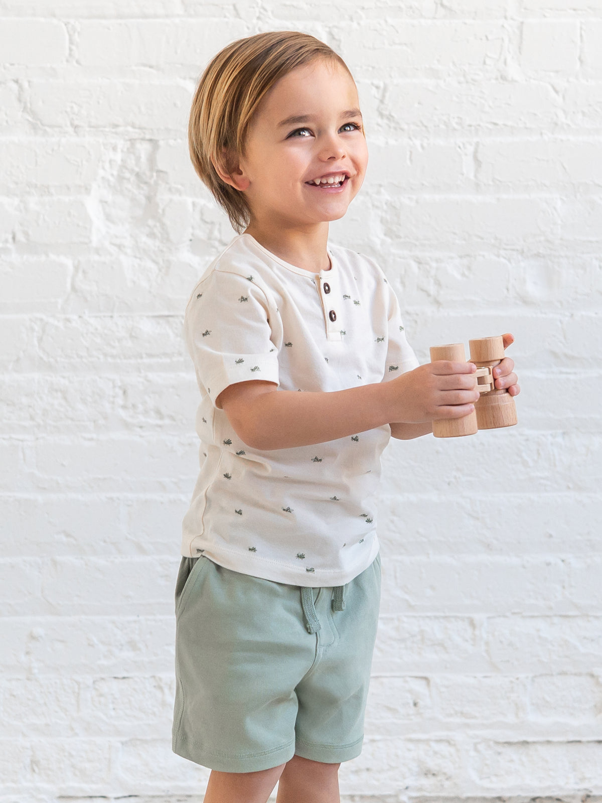 Dane Shorts - Mint Baby-Kids : Bottoms : Shorts Kendi Dane Shorts - Mint for Babies and Kids | Colored Organics®