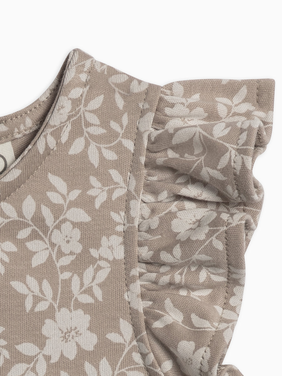 Ella Ruffle Sleeve Tank Sale : Baby-Kids : Tops : Tees : Short Sleeves KENDI by Colored Organics Ella Ruffle Sleeve Tank for Baby | Colored Organics®