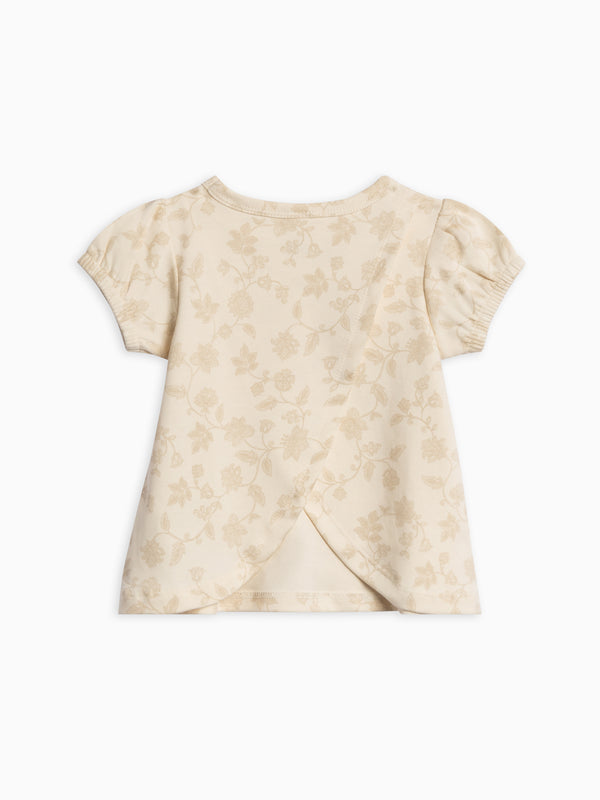 Cora Tulip Back Tee Sale : Baby-Kids : Tops : Tees : Short Sleeves Colored Organics Cora Tulip Back Tee for Babies and Kids | Colored Organics®